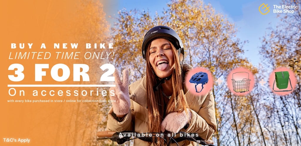 3 For 2 On Accessories When You Buy A New Bike And Click And Collect