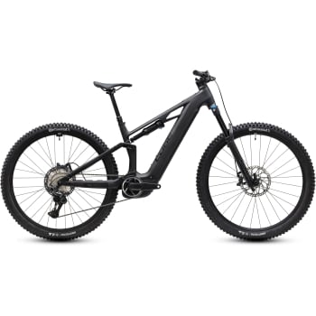 2027 Stereo Hybrid One44 HPC SLX Electric Full Suspension Mountain Bike in Blackline