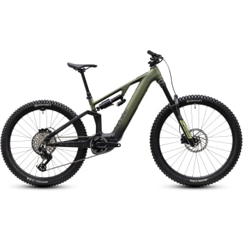 2027 AMS Hybrid ONE77 C:62 TM Electric Full Suspension Mountain Bike in Reed Green & Gills
