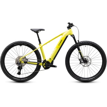 2027 Reaction Hybrid Race 800 Electric Hardtail Mountain Bike in Banana Split & Black