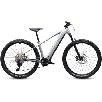 2027 Reaction Hybrid SLX 800 Electric Hardtail Mountain Bike in Platinum & Reflex