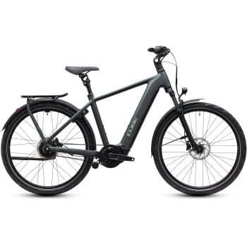 2027 Kathmandu Hybrid Deluxe Pro 800 Electric Bike With Belt Drive & Hub Gears in Black Forest & Chrome