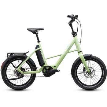 2027 Compact Hybrid Deluxe 540 Electric Bike With Hub Gears in Lind Green & Reflex Or NightSky & Grey