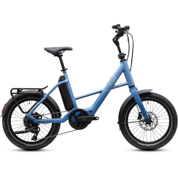 2027 Compact Hybrid 540 Electric Bike in Cotton & Reflex Or Thistle Blue & Blue