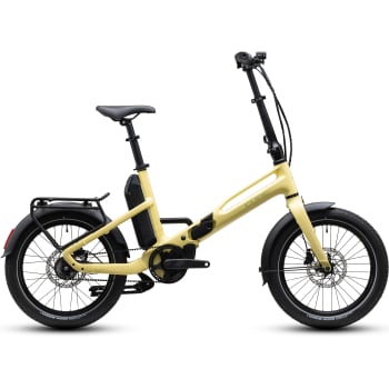 2027 Fold Hybrid Deluxe 540 Electric Folding Bike in Pale Yellow & Sage Or Metallic Petrol & Sea