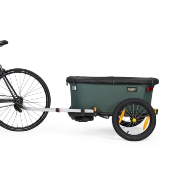 Hopper Bike Cargo Trailer & Stroller Wagon With Option For Child Seat In Green