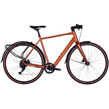 Trace Electric Gravel And Commuter Bike In Copper Red