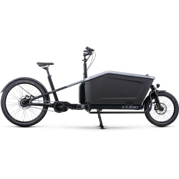 Cargo Dual Hybrid 1000 Electric Cargo Bike In Flashgrey & Black