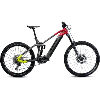 NDURO 7 720Wh Electric Full Suspension Mountain Bike in Grey/Red/Lime/Black