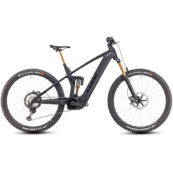 2024 Stereo Hybrid 140 HPC Actionteam 750 Full Suspension Electric Mountain Bike In Carbon & Black
