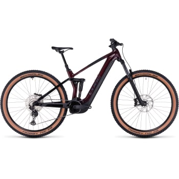 2024 Stereo Hybrid 140 HPC Race 750 Electric Full Suspension Mountain Bike In Liquid Red