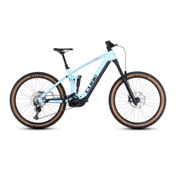 2024 Stereo Hybrid 160 HPC Race 750 Electric Full Suspension Mountain Bike In Ice Blue
