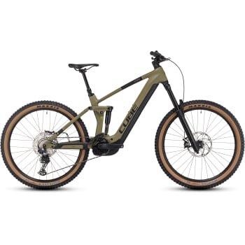 2024 Stereo Hybrid 160 HPC Race 750 Full Suspension Electric Mountain Bike In Olive