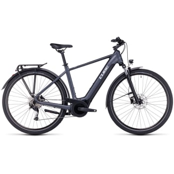 Touring Hybrid One 625 Electric Bike In Grey & White