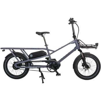 2024 eCargo Longtail 840Wh Electric Cargo Bike In Thunder Grey