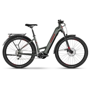 2024 Trekking 5 Low 720Wh Electric Bike In Olive & Red Gloss