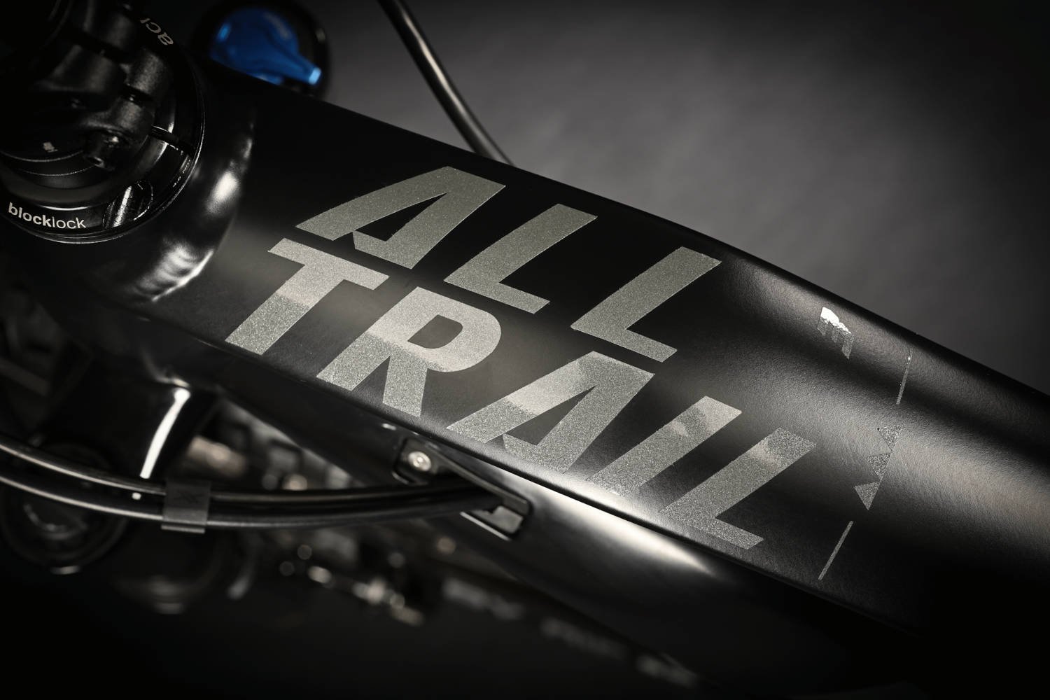2024 Haibike Alltrail 3 720Wh Electric Full Suspension Mountain Bike In Black & Titan Crossbar Logo