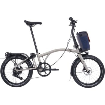  Electric G Line 4 Speed Electric Folding Bike In Traildust White