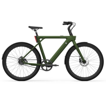 CGO009 Electric Bike With Belt Drive In Midnight Black, Ice Blue Or Olive Green