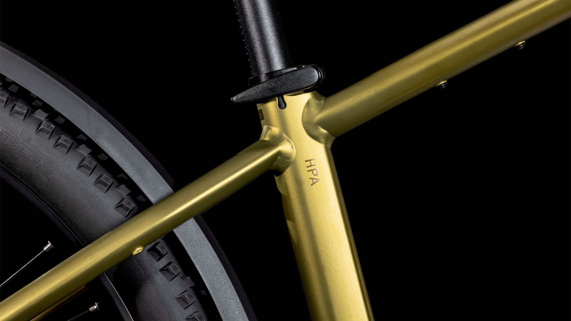2025 Cube Reaction Hybrid Performance 500 Allroad Electric Hardtail Mountain Bike In Golden Lime & Black Golden Lime & Black