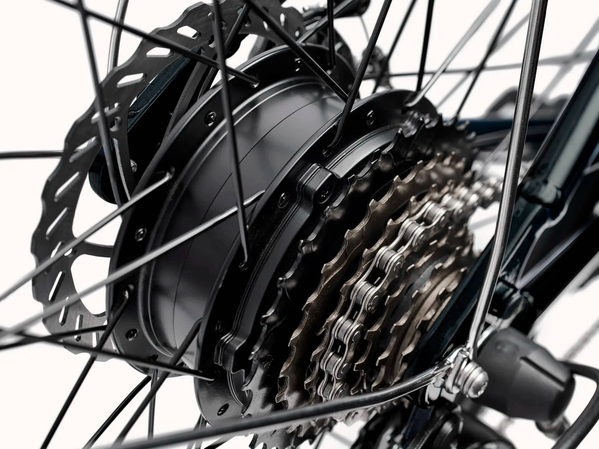 2025 Electra Loft Go! 7D EQ Step-Over Hub Motor Electric Bike In Black Mercury Hub Motor