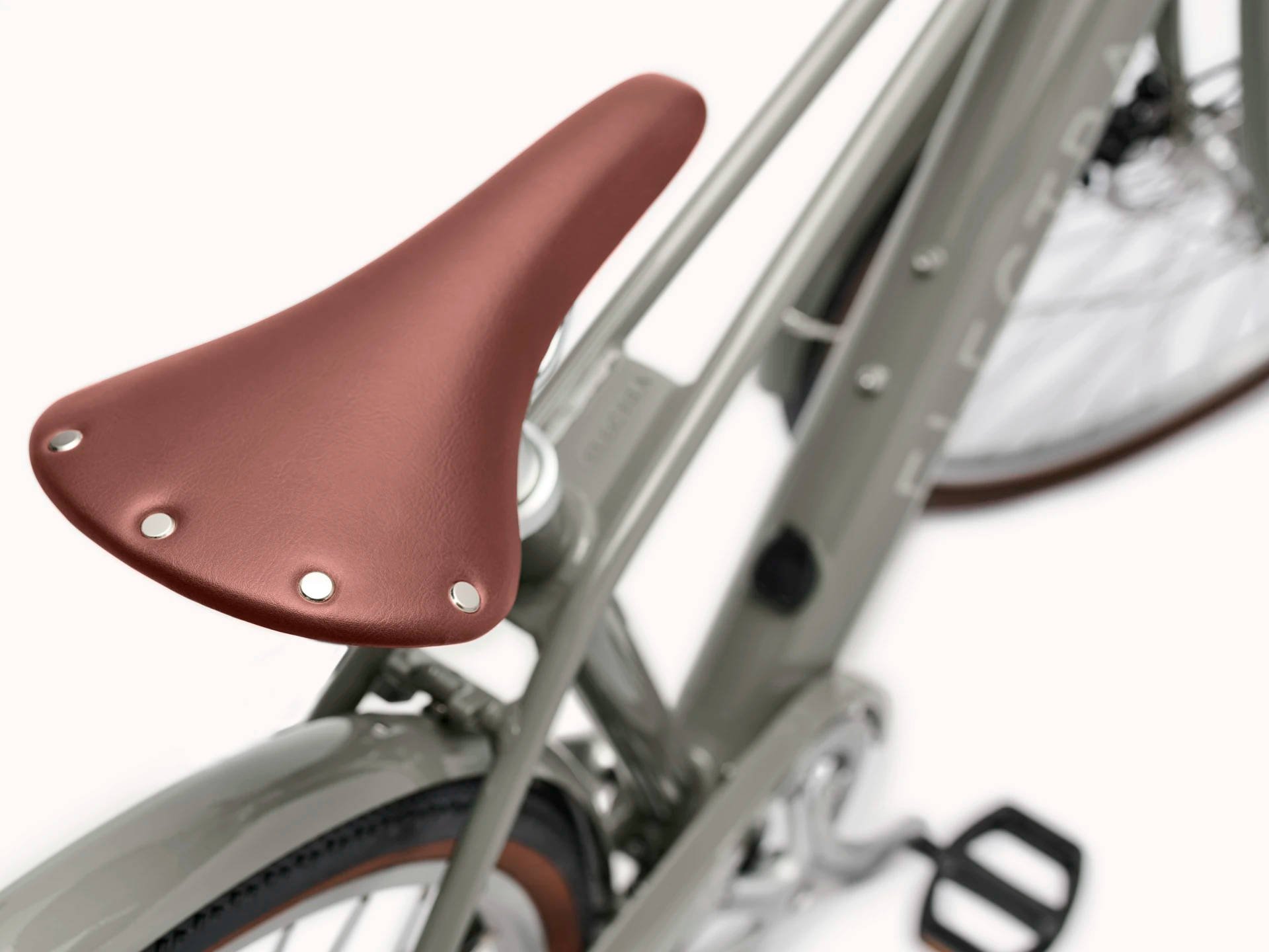 2025 Electra Loft Go! 7D EQ Step-Over Hub Motor Electric Bike In Harbor Grey Saddle