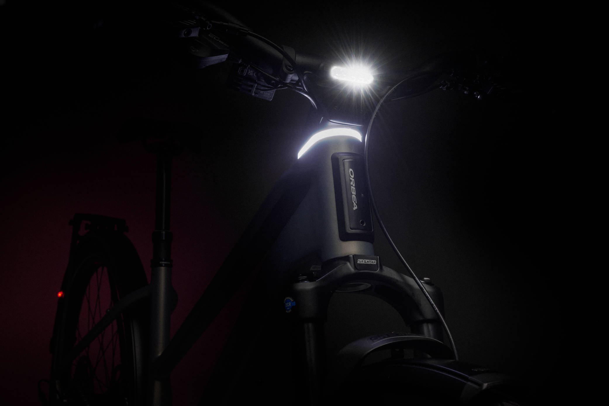 2025 Orbea Kemen Tour 30 Electric Bike In Diamond Black Lights