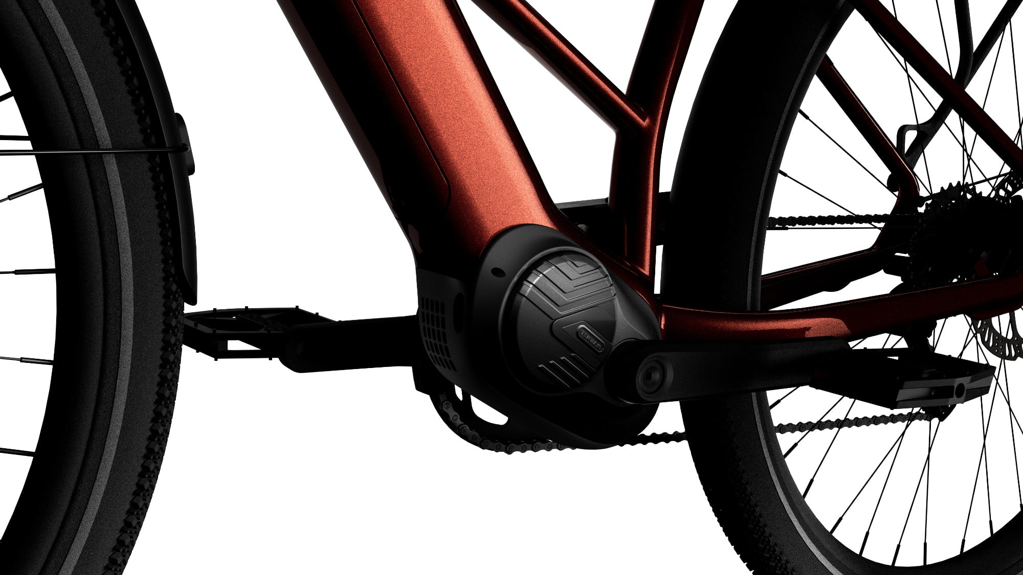 2025 Tenways AGO AIR Electric Bike Motor