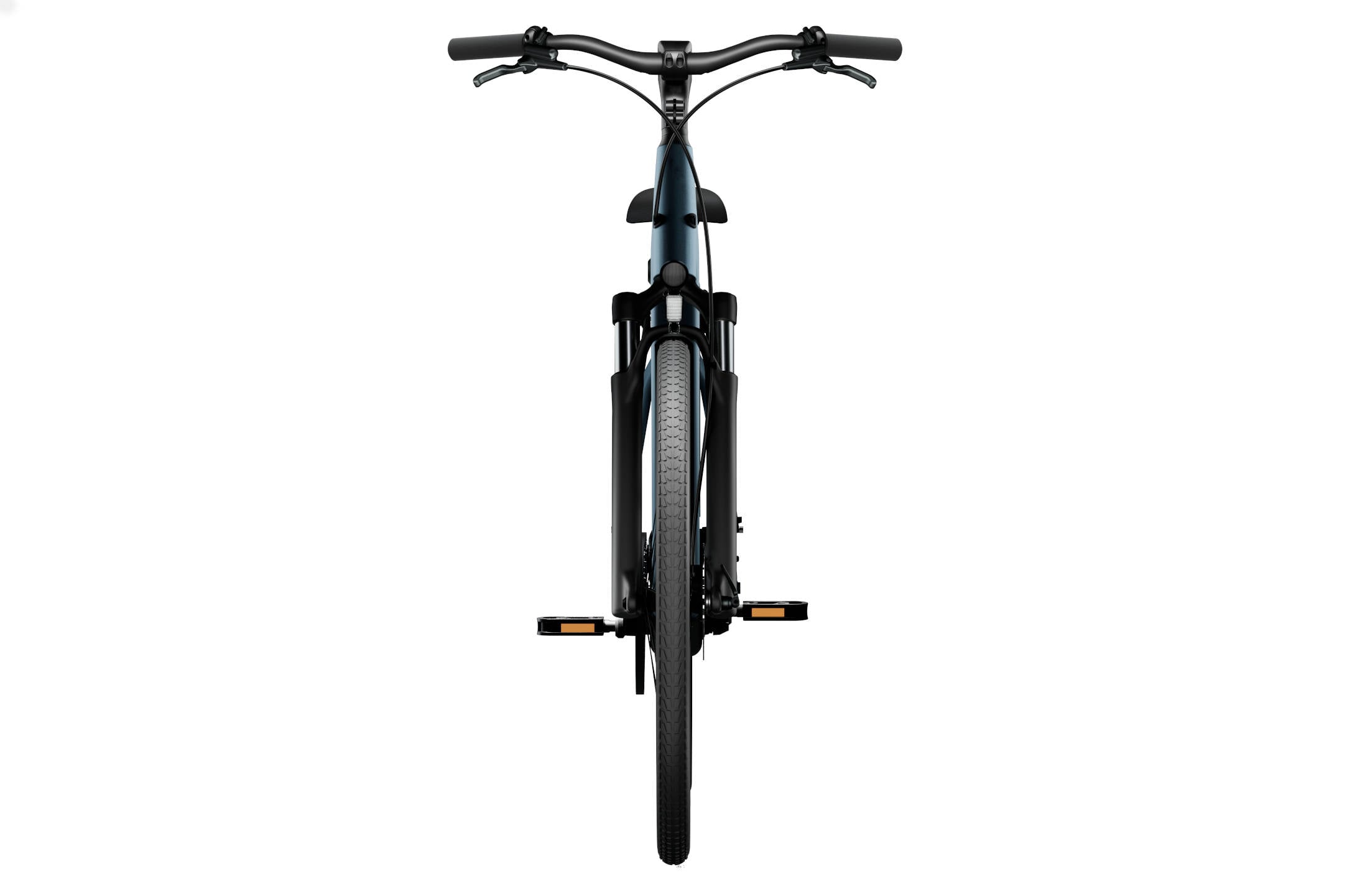 2025 Tenways CGO800S Electric Bike With Belt Drive In Sky Blue Front View