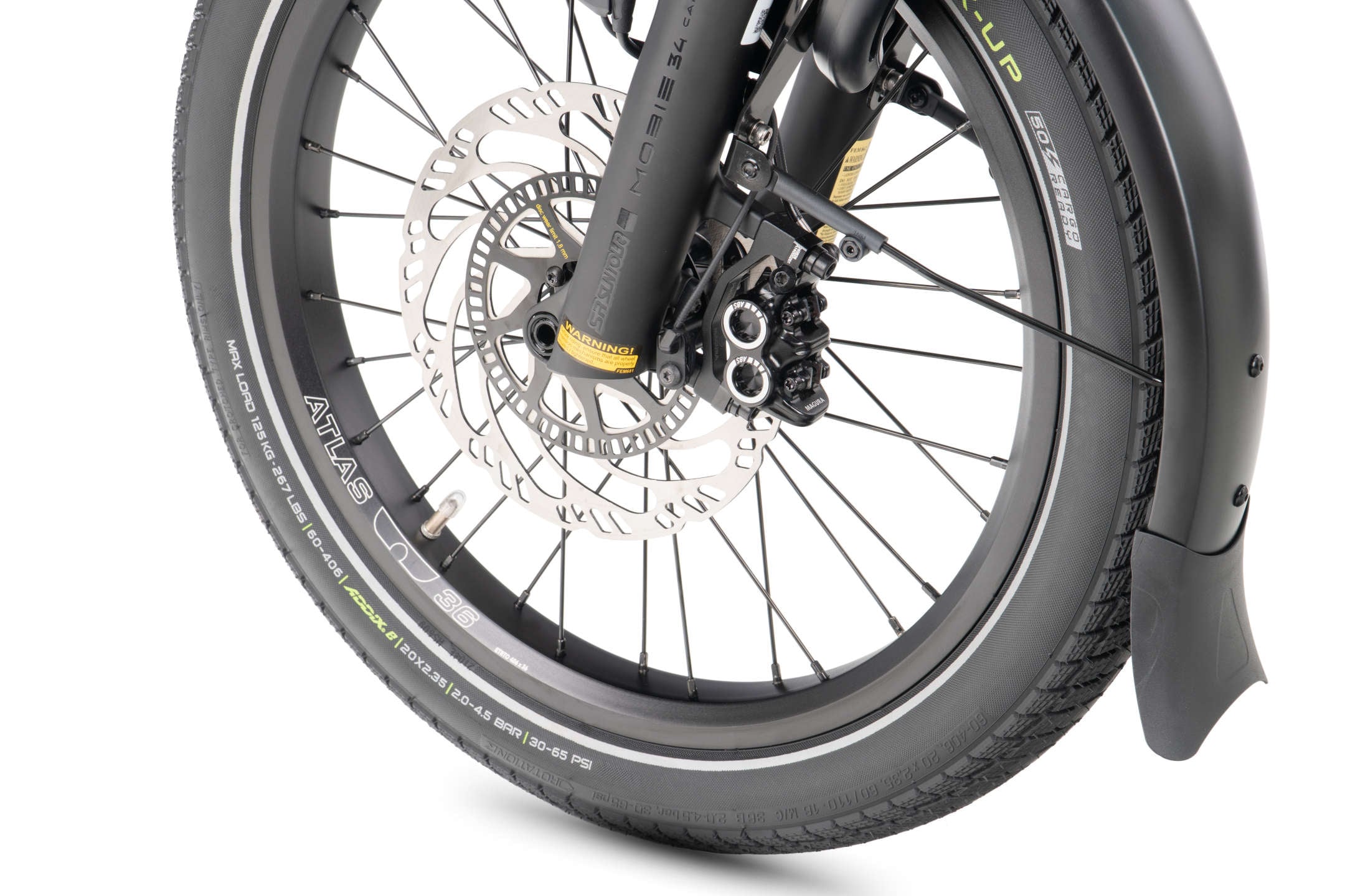 2025 Tern GSD S10 Gen3 545Wh Electric Cargo Bike Disc Brakes