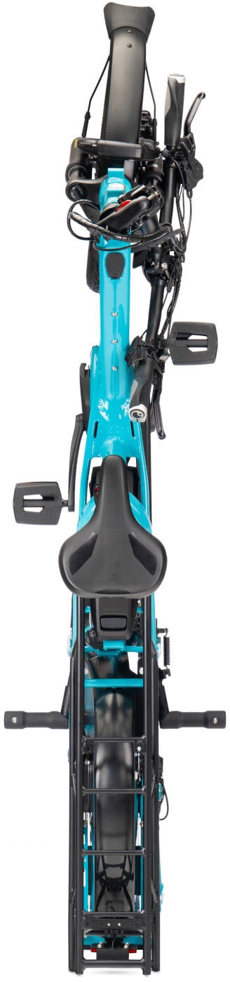 2025 Tern GSD S10 Gen3 545Wh Electric Cargo Bike Folded Top View