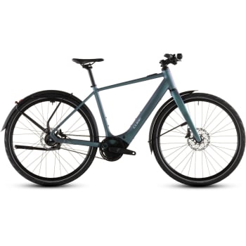 2026 Editor Hybrid SLT 400X FE Electric Bike With Belt Drive & Hub Gears In Smaragd Grey & Prism