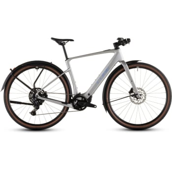 2026 Nulane Hybrid C:62 Race 400X FE Electric Road / Gravel Bike In Sleek Grey & Prism