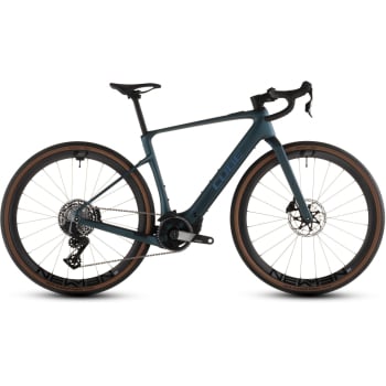 2026 Nuroad Hybrid C:62 SLT 400X Superlight Electric Road / Gravel Bike In Royal Green & Crisscross