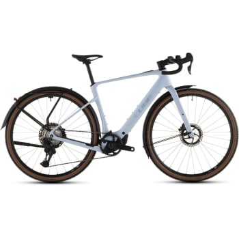 2026 Nuroad Hybrid C:62 SLX 400X FE Electric Road / Gravel Bike In Ice Blue & Prism