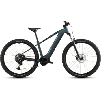2026 Reaction Hybrid One 600 Electric Hardtail Mountain Bike In Royal Green & Prism