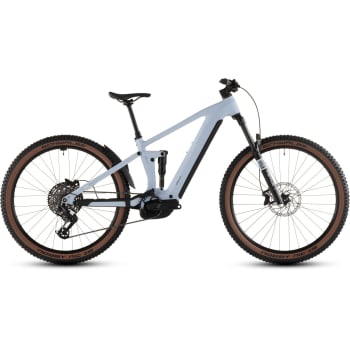 2026 Stereo Hybrid ONE44 EX 800 Electric Full Suspension Mountain Bike In Ice Blue & Prism