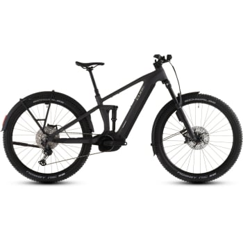 2026 Stereo Hybrid ONE44 EXC 800 FE Electric Full Suspension Mountain Bike With ABS In Iron Grey & Chrome