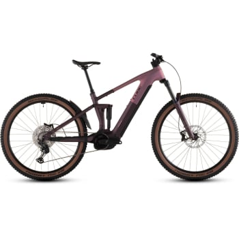 2026 Stereo Hybrid ONE44 PRO 800 Electric Full Suspension Mountain Bike In Shift Blush & Raisin