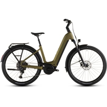 2026 Touring Hybrid Pro 800 Electric Bike In Golden Lime & Black
