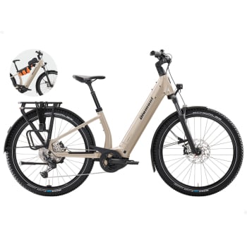 2026 Suvea Trip Plus 600Wh Convertible Low-Step Electric Bike In Tan