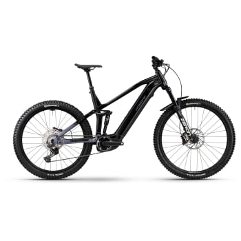 2026 Allmtn 2 Electric Full Suspension Mountain Bike In Black Blue Gloss