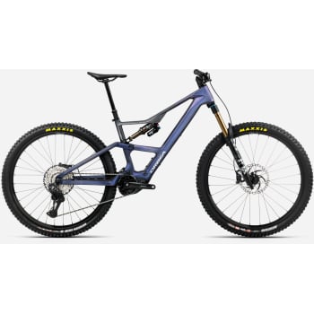 2026 Obea Rise LT M10 630Wh Electric Full Suspension Mountain Bike Tanzanite Carbon View, Desert Rose Or Cosmic Carbon