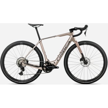 2026 Denna M20 Electric Gravel Bike In Escape Green, Caramel Carbon View Or Nickel Matt