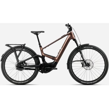 2026 Muga 10 Electric Bike With Belt Drive & Hub Gears In Rust & Diamond Black Matt