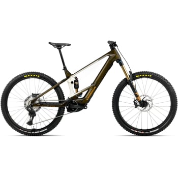 2026 Wild M-Team Electric Full Suspension Mountain Bike In Seaweed Carbon, Caramel Carbon Or Diamond Carbon