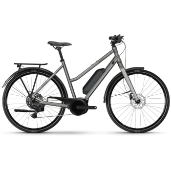 Ex-Display 2026 Captus Mid Step Electric Bike In Platinum Chrome Gloss Large 57cm Frame