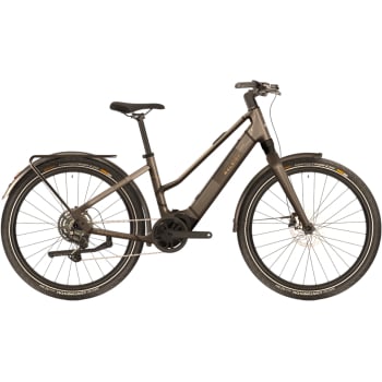 2026 Hockley Mid-Step Electric Bike In Coffee Gloss