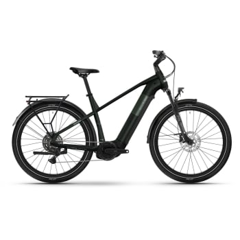 2026 Novus Plus Electric Bike, Crossbar Frame With Derailleur Gears In Nightlife Fern Gloss