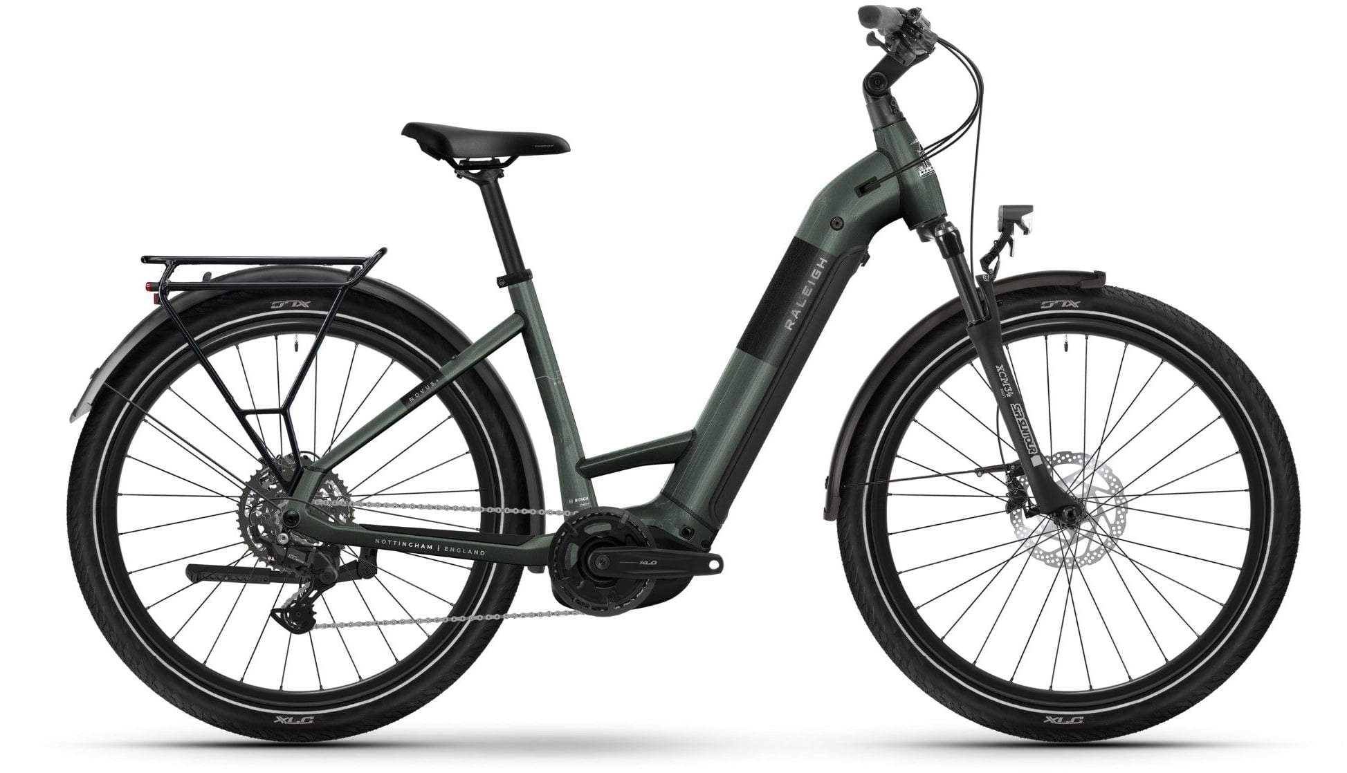 2026 Raleigh Novus Plus Electric Bike, Low Step Frame With